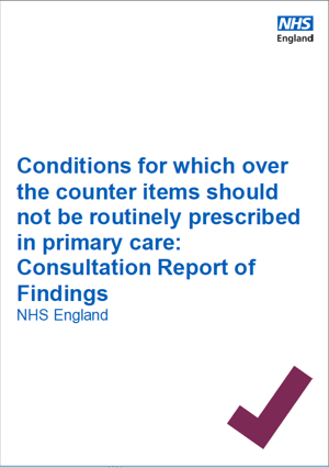 Supporting A Consultation Into Prescription Of Medications Available Over The Counter